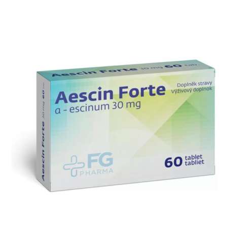 Aescin Forte 30 mg FG Экстракт конского каштана 60 таблеток
